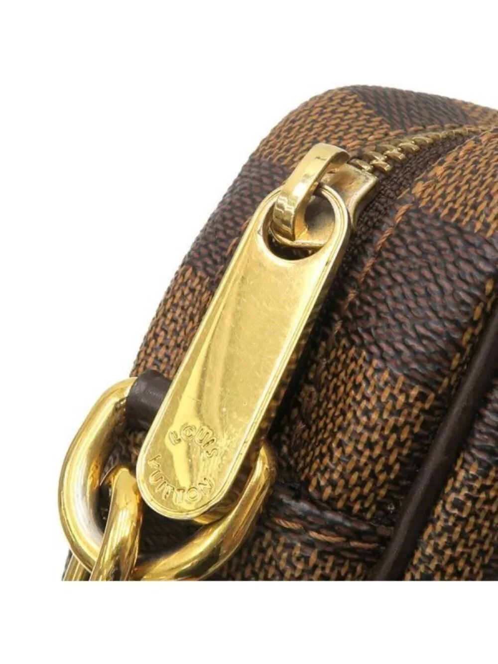 Louis Vuitton Damier Pochette Billets Macau Handbag